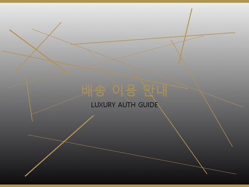 S급 레플리카 배송 이용 안내